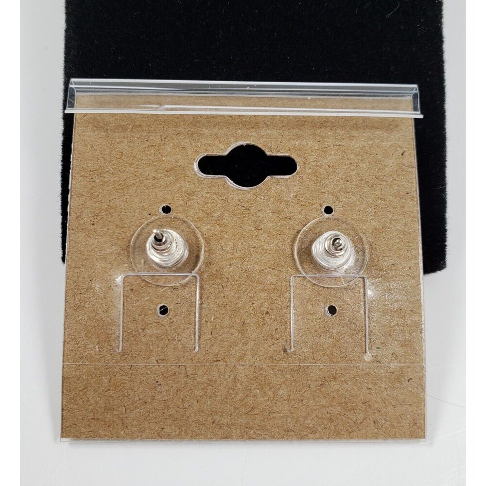 Eliza & Jane 925 Sterling Silver Cubic Zirconia Spinel Dangle Pearl  Earrings - Picture 7 of 9